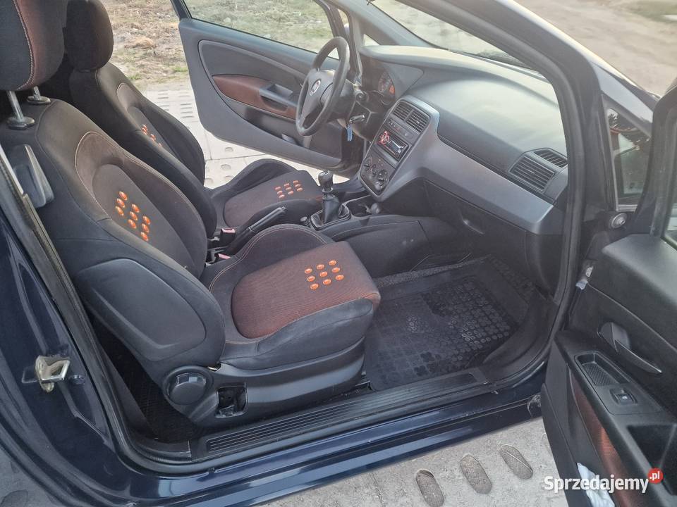 Fiat GrandePunto 14benzSalonPL1właściciel immobilizer Niestępowo