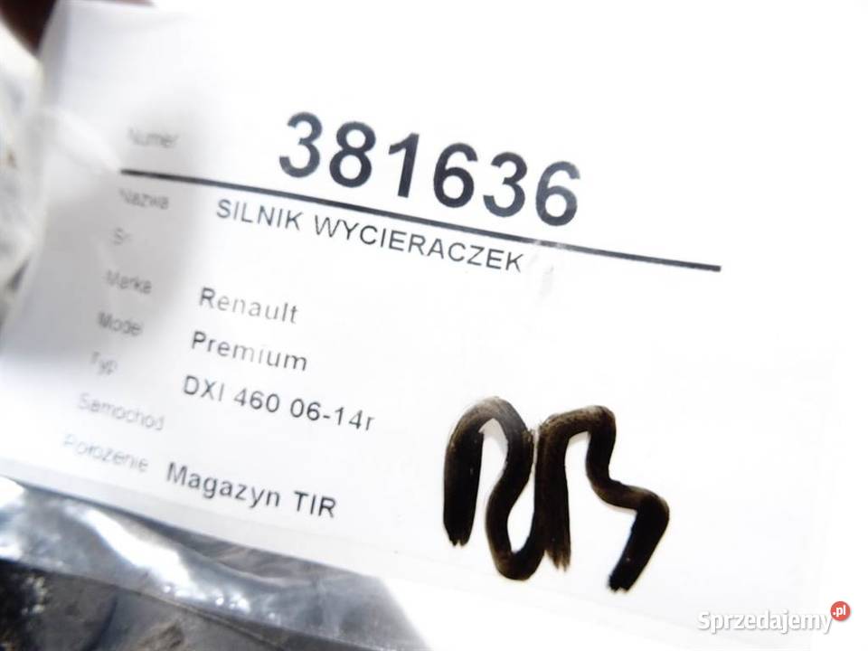 SILNICZEK WYCIERACZEK RENAULT TRUCKS PREMIUM 2 sprzedam
