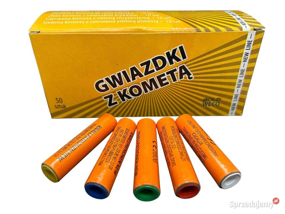 RACE PISTOLETOWE KOLOROWE GWIAZDKI Z KOMETĄ wielkopolskie Poznań