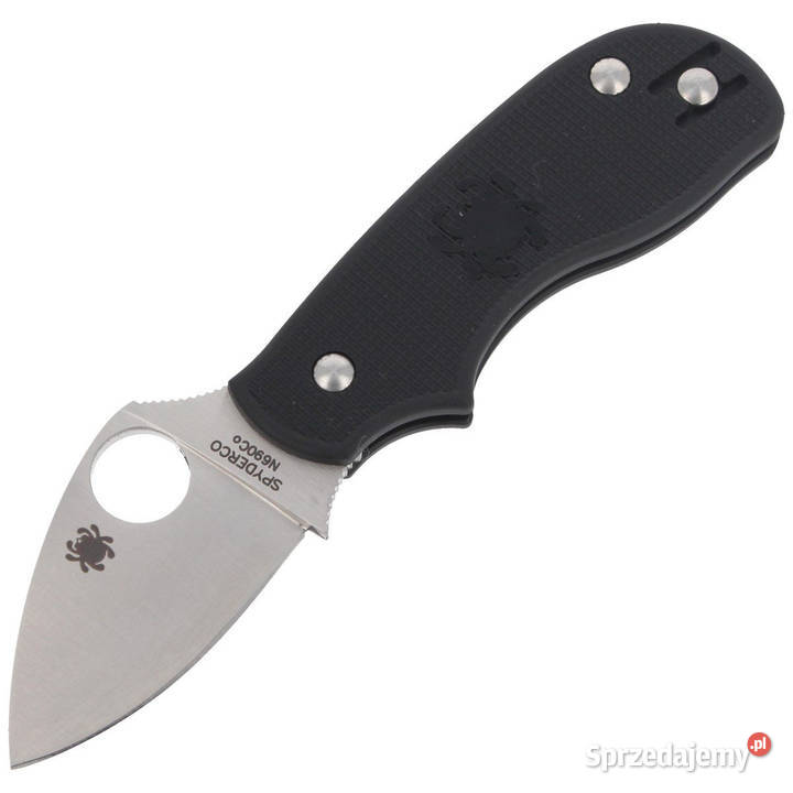 Nóż składany Spyderco Squeak FRN Black Plain Warszawa
