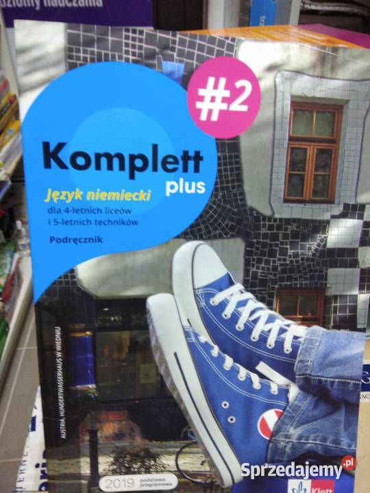Komplety 2 podręcznik niemiecki szkolne Warszawa sprzedam