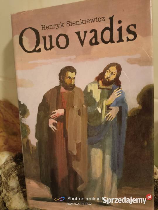 Quo vadis Sienkiewicz pozytywizm lektury szkolne miękka Warszawa sprzedam