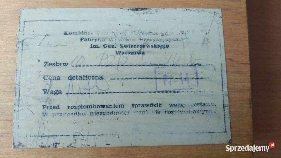 Zestaw narzędzi gwintowników i narzynek FWP VIS śląskie Chorzów