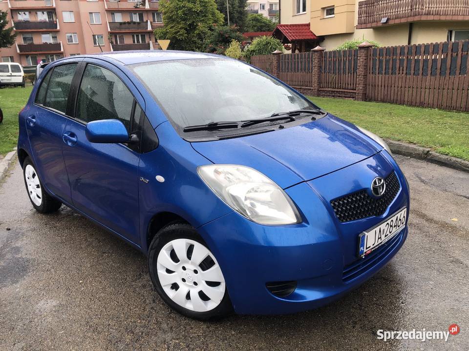 Toyota Yaris II SZAFIROWA 14 Turbo Diesel 90KM podkarpackie Przeworsk sprzedam