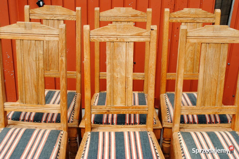 Zestaw 6 krzeseł 8
