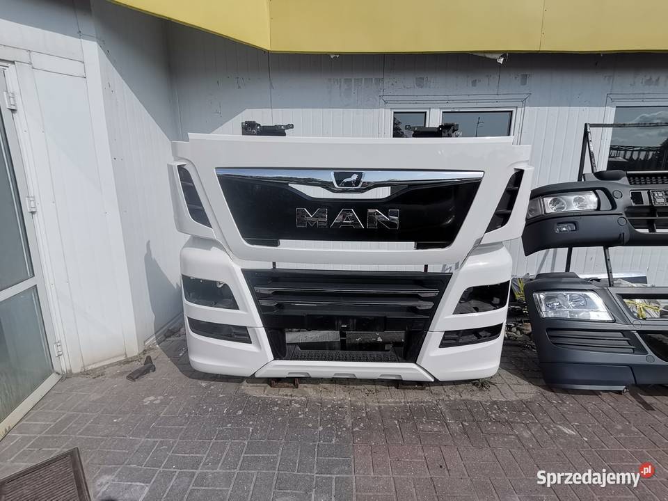 MAN TGX EURO 6 ZDERZAK MASKA GRILL PRZÓD lubuskie Trzciel sprzedam