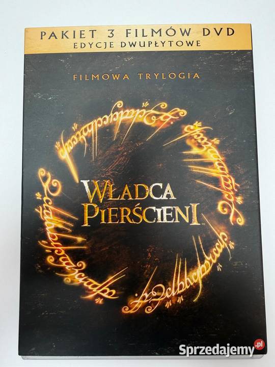 Władca Pierścieni Trylogia 6 DVD BOX STAN Warszawa
