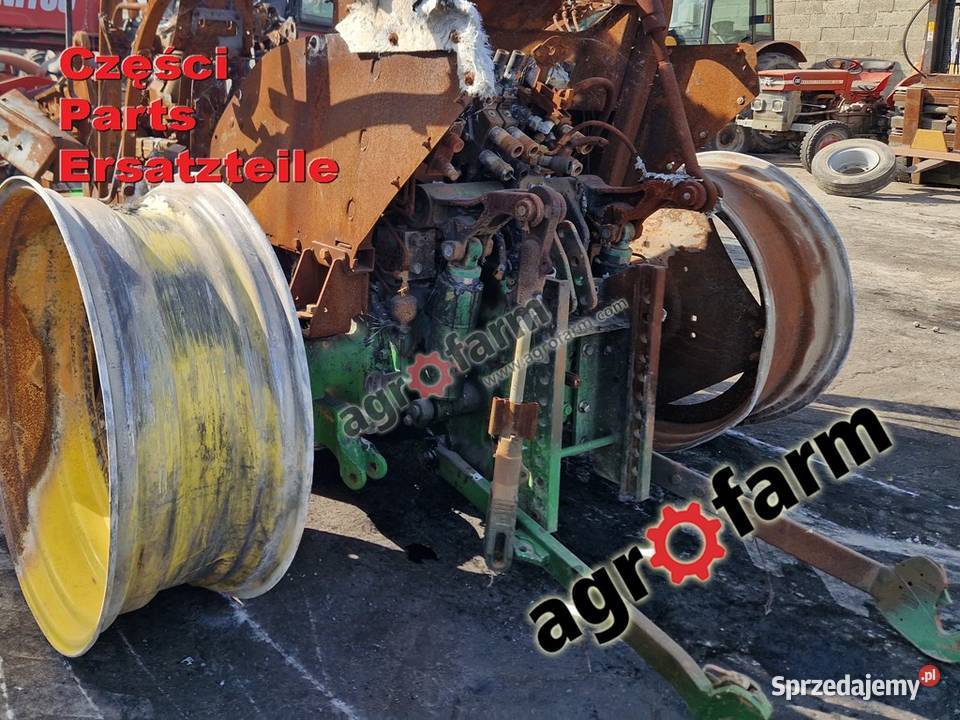 John Deere 5125R części silnik skrzynia biegów Byków sprzedam