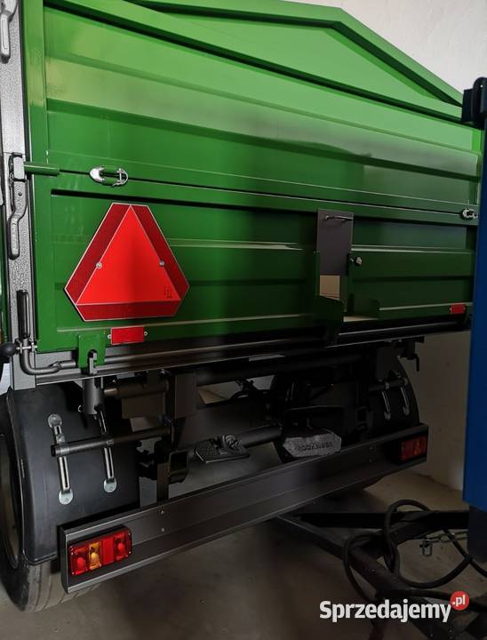 przyczepa rolnicza 12 ton trzystronny wywrot Przyczepy rolnicze opolskie Mokra