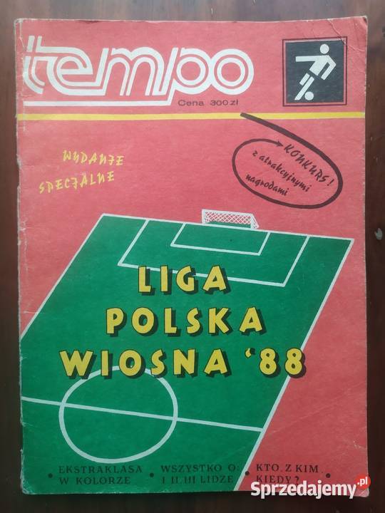 Skarb kibica liga polska wiosna 1988 Łódź