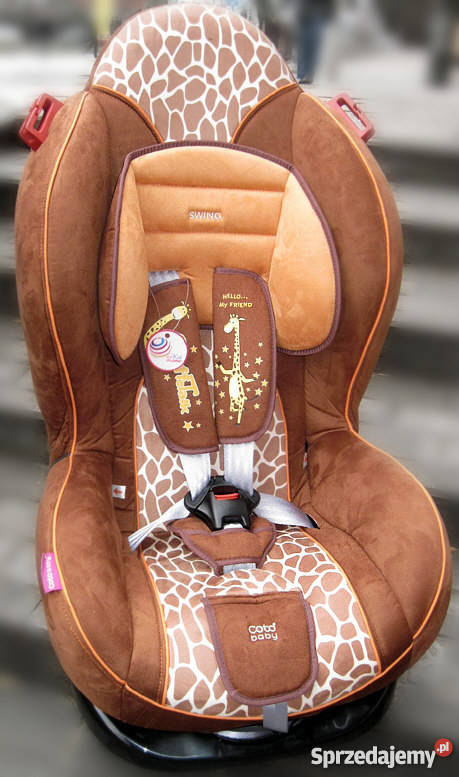 Fotelik samochodowy Zebra żyrafka 925 Nowy 6-25kg 9 - 25 kg Łódź