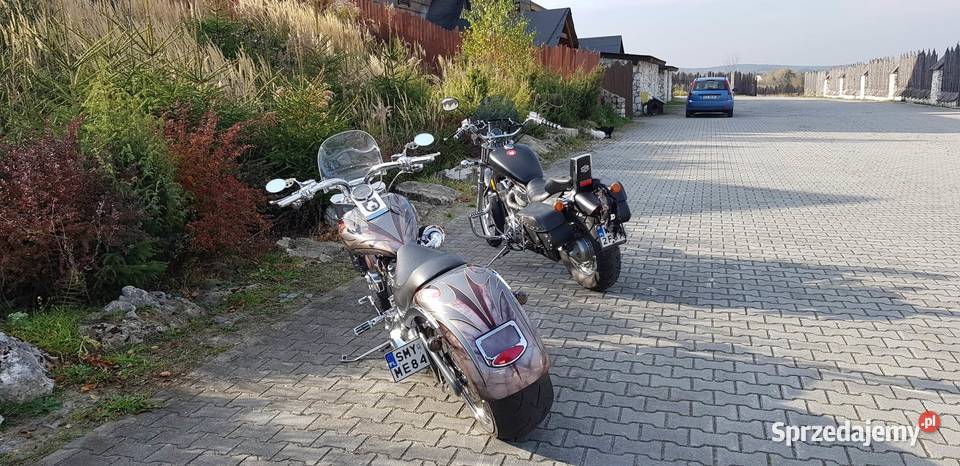 Harlej Custom Cruiser Chopper Thunder Mountain Poraj