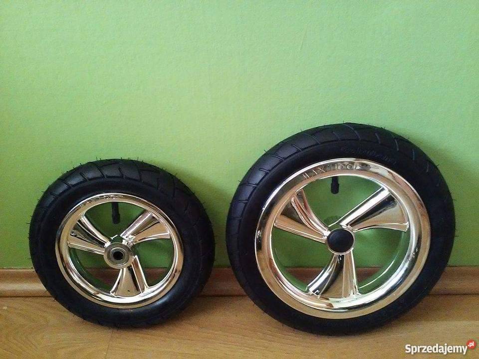 Nowe koła pompowane 10 i 12 calowe do przodu i Nowy Targ