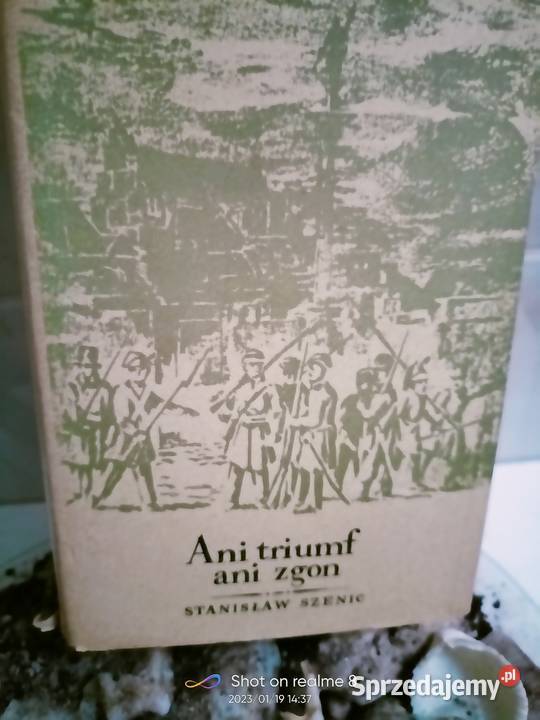 Ani tryumf ani zgon Szenic książki Warszawa miękka