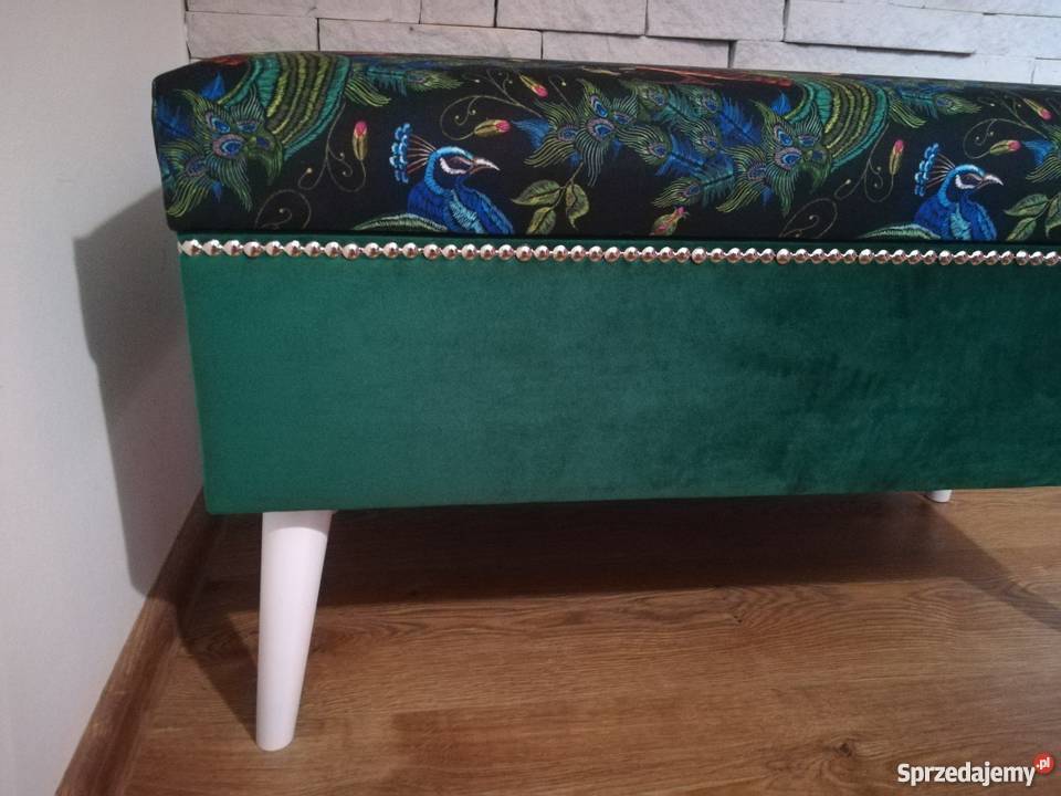 Pufa Ławka pawie kwiaty Stalowa Wola sprzedam