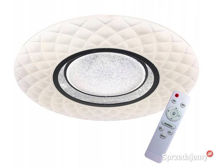 Plafon okrągły Milagro Tokyo 50 x 50 biały biały Siestrzeń