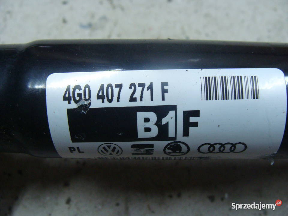 AUDI A6 C7 PÓŁOŚ PRZEDNIA LEWA PRAWA 4G0407271F półosie Goleniów