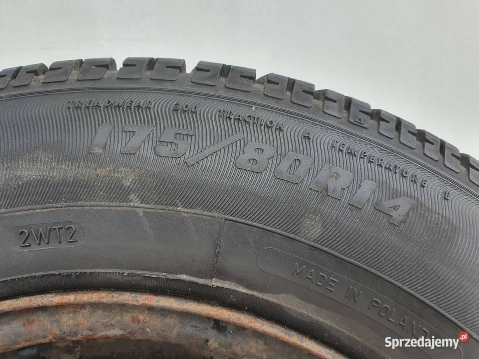 VW Golf IV FELGI STALOWE KOŁA LETNIE 17580 R14 Samochodowe sprzedam