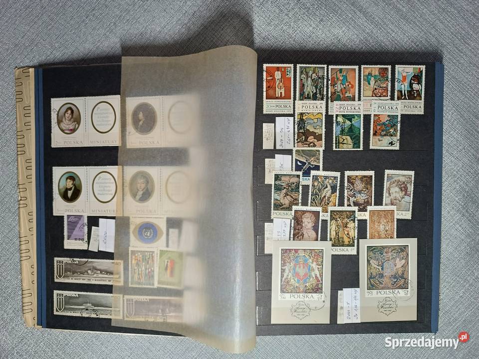 Znaczki pocztowe polskie z lat 1964 do 1988 z Opole