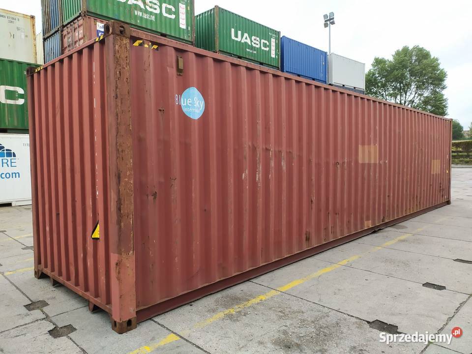 Sprzedam kontener morski magazynowy 40 HC Magazynowanie Opole