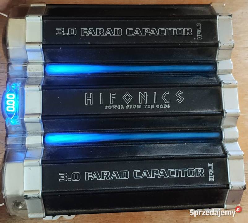 Hifonics HF30 farad capacitor car audio Pozostałe Tyczyn