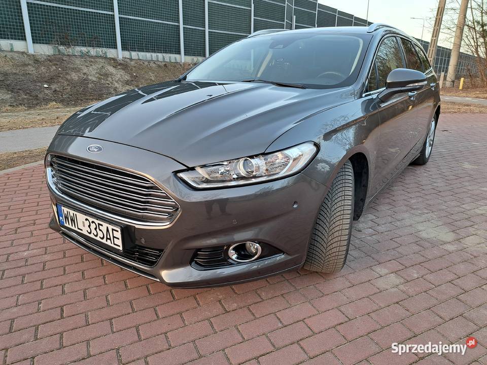 Ford Mondeo kombi mk5 20 TDCI 2016r 150 euro 6 ABS Zielonka