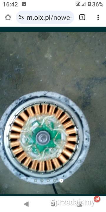 Prądnica elektrownia wiatrowa 1224v przygotowana Sędziszów Małopolski