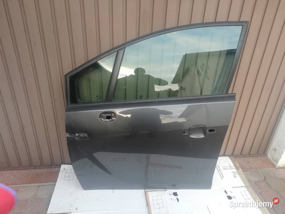 Drzwi lewy przód Opel Meriva B Kod koloru Z177 Łódź