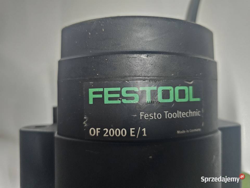 FESTOOL OF 2000 E1 frezarka 2000W GERMANY Radomsko
