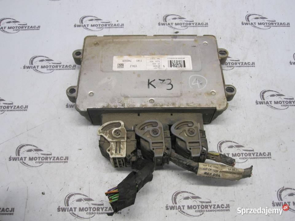 CITROEN NEMO 11r sterownik silnika 9667260380