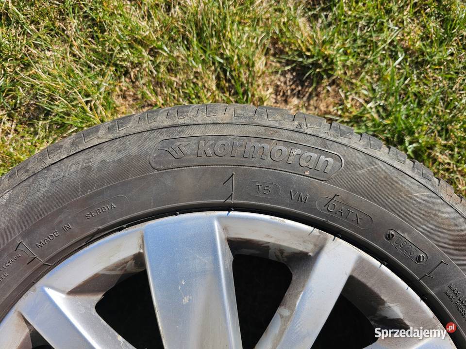Felgi VW Passat B7 opony letnie Kormoran 215 55 wielkopolskie Więckowice sprzedam
