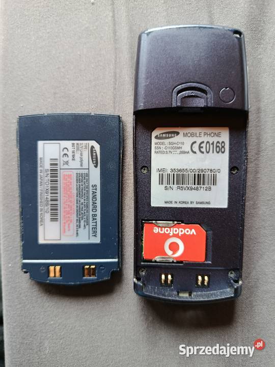 Telefon Samsung SGH C110 podkarpackie Humniska
