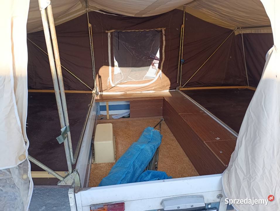 Przyczepa przyczepka namiotowa kempingowa małopolskie Suchy Grunt