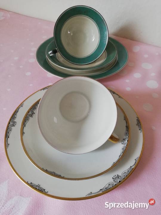 Trio Porcelana Alka Kunst trio porcelana KPM Ropa