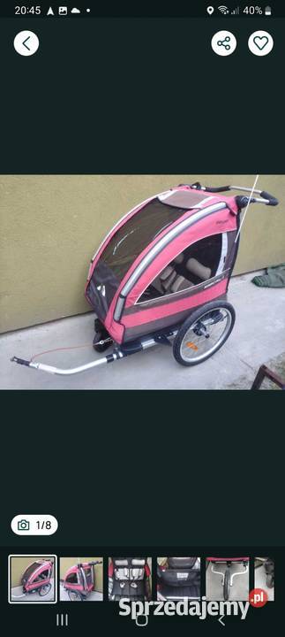 Przyczepka rowerowa Nordic Cab Explorer Pozostałe Kórnik