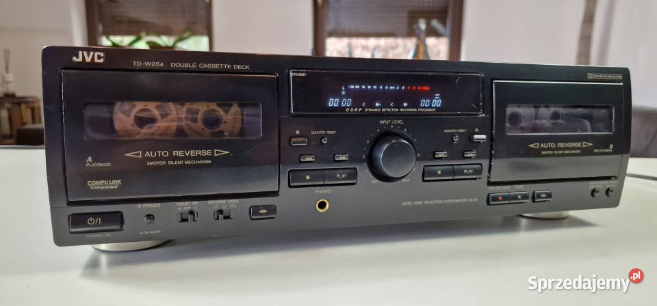 Magnetofon catette deck JVC TD W 254 TDW254 Międzychód
