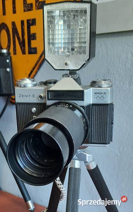 Lampki na mebel stojące led z aparatu retro łódzkie Kłocko