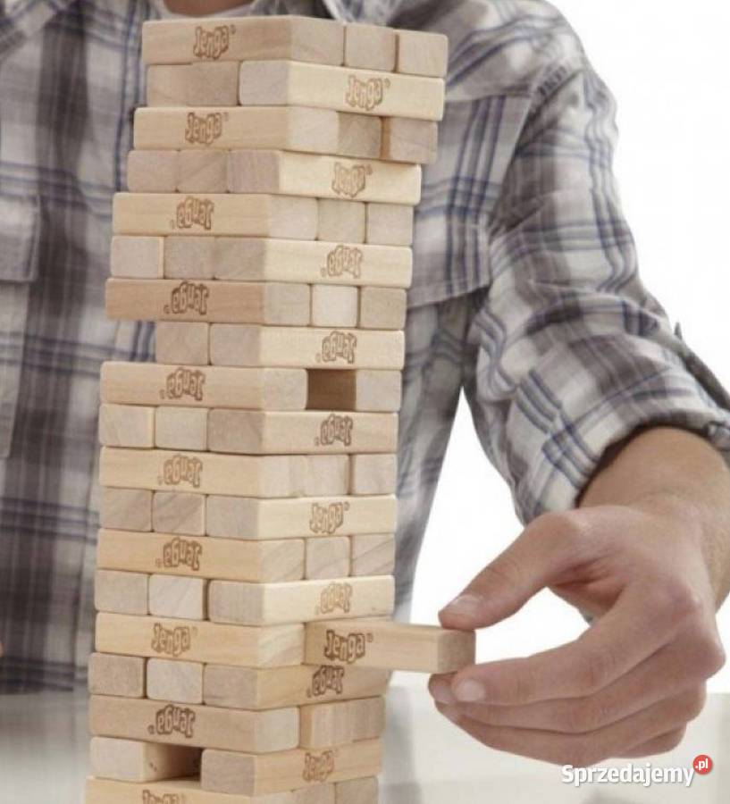JENGA popularna gra rodzinna logiczna Częstochowa
