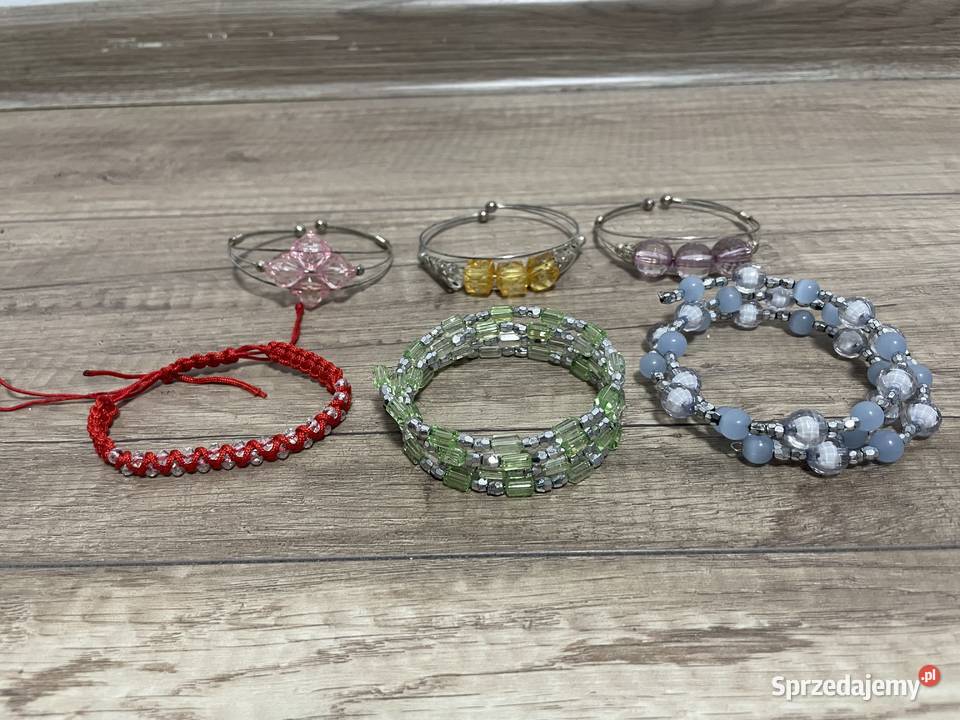 Bransoletka damska 9 sztuk Chełm