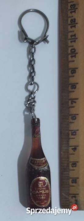 Brelok breloczek butelka Cognac Camus PRL Pozostałe mazowieckie Warszawa