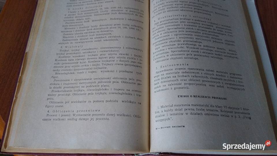 Program nauczania w szkole podstawowej Gdańsk sprzedam