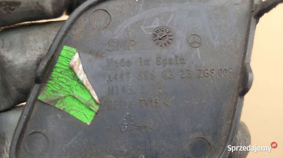 MERCEDES VITO W447 ZAŚLEPKA HAKA ZDERZAKA PRZÓD Pozostałe Ruda Śląska