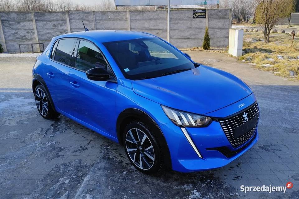 Peugeot 208 II Gt Line 15 DIESEL FULL Piękny asystent parkowania 208 Uniejów