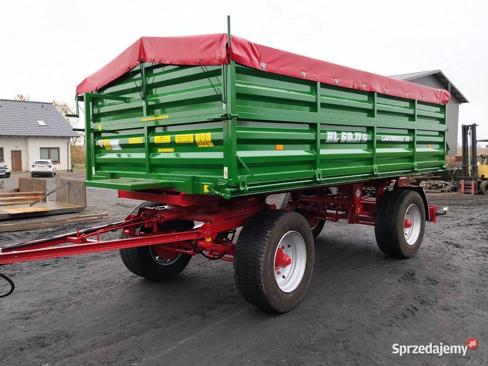 Przyczepa hl hw 60 11 Maszyny rolnicze Bytkowice