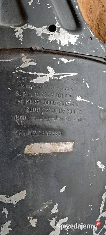 Nowy tłumik środkowy Mercedes W123 benzyna Luzino