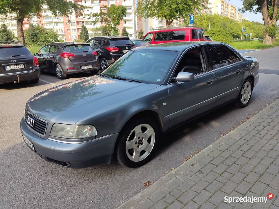 AUDI A8 D2 sedan r2000 poj 37V8 GAZ opłaty 2027r napęd 4x4 Elbląg