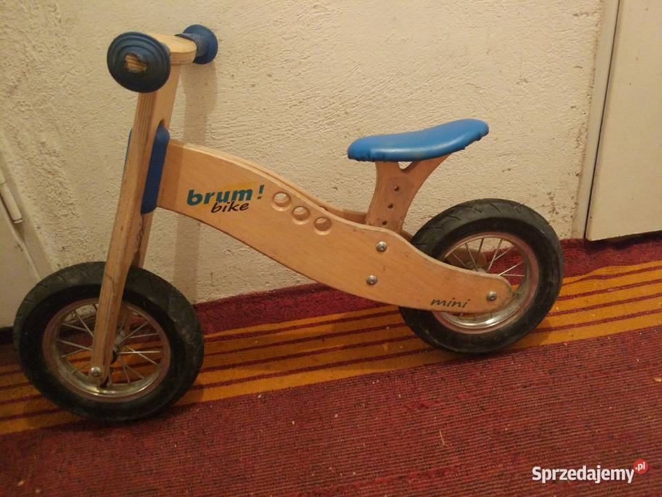 Rowerek biegowy Brum Bike Mini 10 niebieski niebieski zachodniopomorskie Szczecin