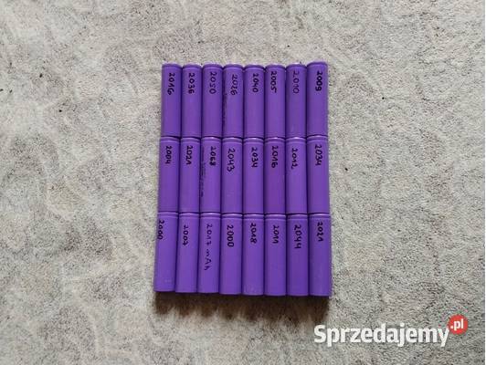 24 Ogniwa liion INR18650 bateria akumulator sprzedam