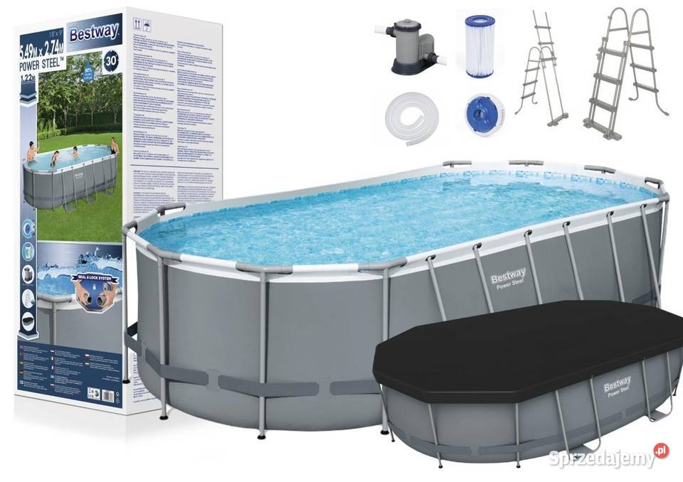 2800 Basen Ogrodowy Stelażowy 549 x 274 x 122 Bielsk Podlaski