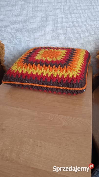 Dekoracyjna poduszka na łóżko rękodzieło Kraków